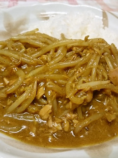 ツナともやしのカレー-レシピのメイン写真