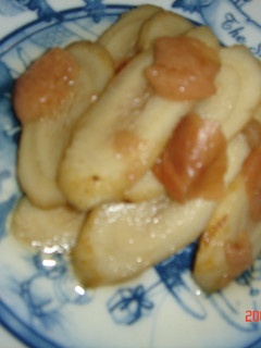 梅風味のカツオだしで☆ごぼう漬け-レシピのメイン写真