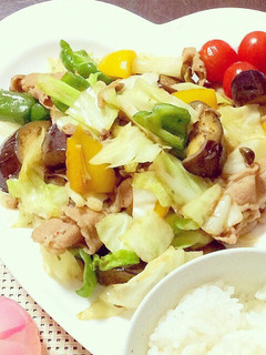 ガーリックバターde野菜炒め☆-レシピのメイン写真