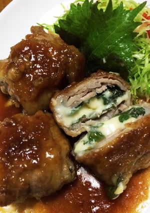 青じそチーズの✨豚バラ巻き巻き✨-レシピのメイン写真