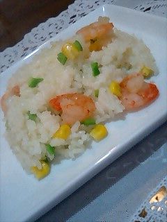 炊飯器☆エビピラフ-レシピのメイン写真
