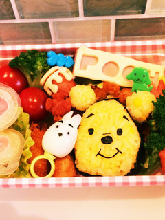 プーさん キャラ弁-レシピのメイン写真