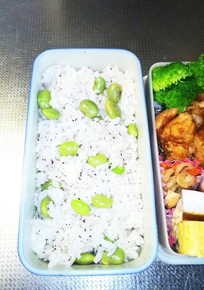 簡単枝豆ゆかりご飯-レシピのメイン写真