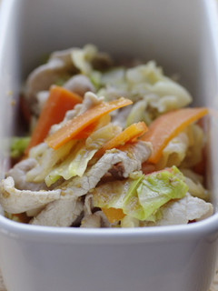 <常備菜>冷しゃぶとキャベツのごま和え-レシピのメイン写真