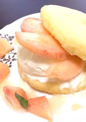 簡単！白いもちっとホットケーキ-レシピのメイン写真