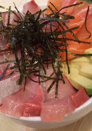 サーモンぶり丼-レシピのメイン写真