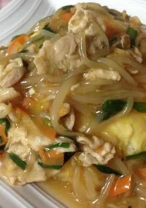 夏の暑さをブッ飛ばせ!スタミナ天津飯-レシピのメイン写真
