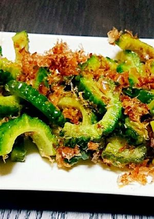 簡単！オカンのゴーヤおかか炒め！-レシピのメイン写真
