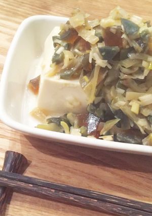 混ぜるだけ!ピータン豆腐☆☆-レシピのメイン写真