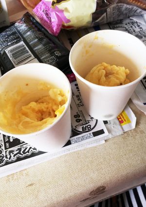 紙コップで作る蒸しパン❤-レシピのメイン写真