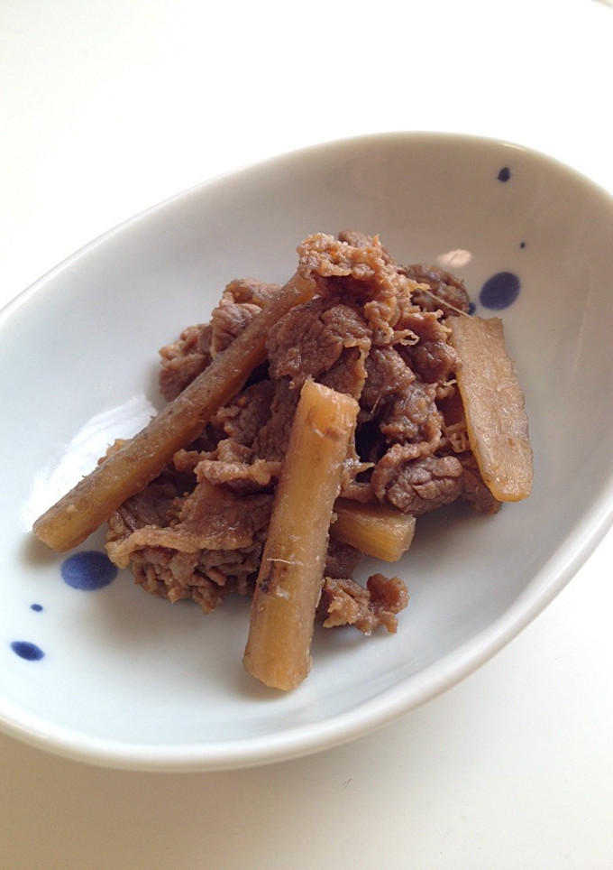 京風☆牛肉とごぼうのしぐれ煮-レシピのメイン写真