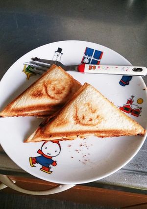 ハムと卵のホットサンド(*^^*)-レシピのメイン写真