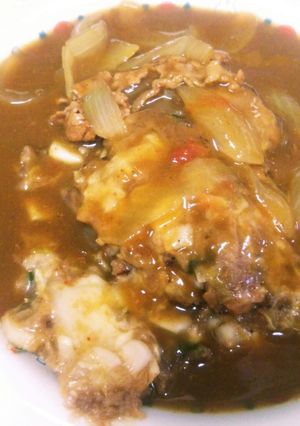 カレーもんじゃ-レシピのメイン写真
