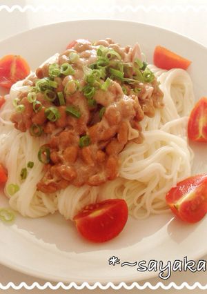 夏に食べやすい、そうめん-レシピのメイン写真