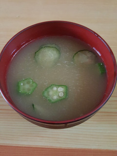 夏バテ防止に… 冷たい手抜き味噌汁-レシピのメイン写真