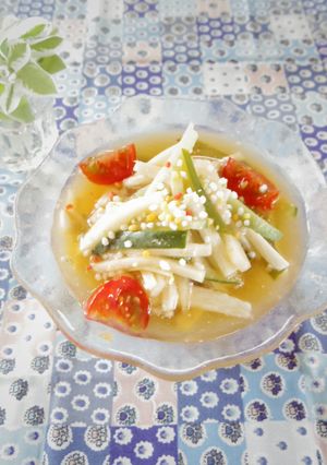 一番シンプル♪＊夏野菜のさっぱり冷や汁＊-レシピのメイン写真