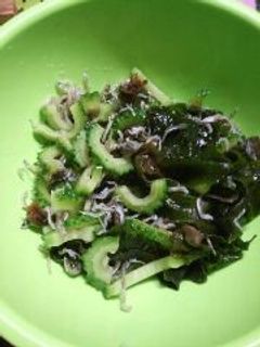 ゴーヤの酢の物-レシピのメイン写真
