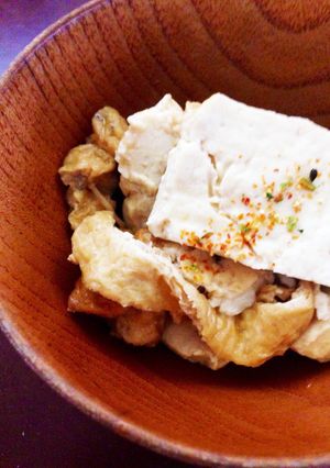 お揚げと豆腐、えのきの煮物-レシピのメイン写真
