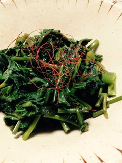 空芯菜のシャキシャキ胡麻風味ナムル-レシピのメイン写真
