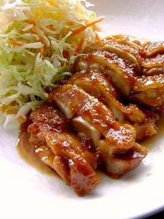 鶏肉の生姜照り照り焼き煮。-レシピのメイン写真