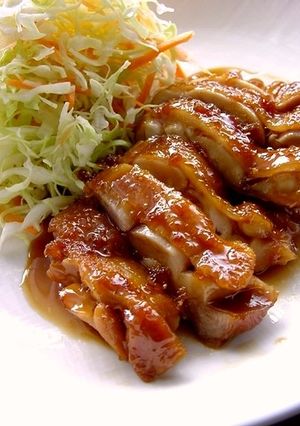 鶏肉の生姜照り照り焼き煮。-レシピのメイン写真