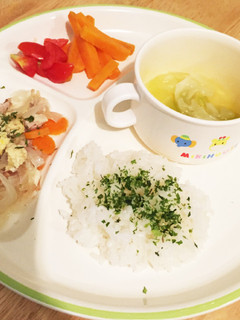 離乳食 大人は親子丼-レシピのメイン写真