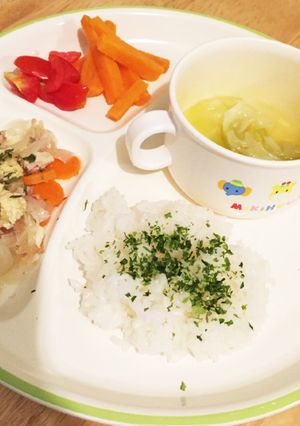 離乳食 大人は親子丼-レシピのメイン写真