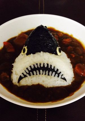 キャラご飯＊ジョーズカレー-レシピのメイン写真