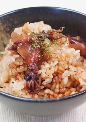 ほたるいかの炊き込みご飯-レシピのメイン写真