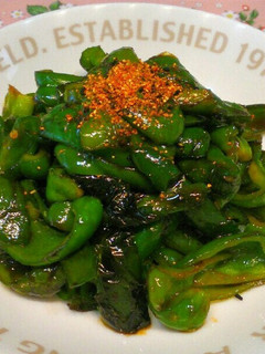 ピーマンだけ!鰻のたれ焼き(*^O^*)-レシピのメイン写真