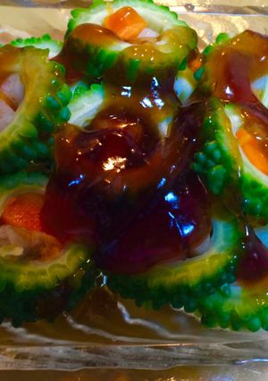 大人の夏ゴーヤ冷菜ヾ(@⌒ー⌒@)ノ-レシピのメイン写真