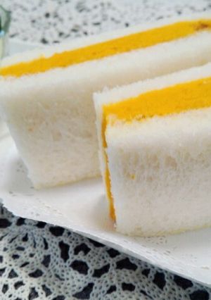 ほっこり～かぼちゃクリームのサンドイッチ-レシピのメイン写真