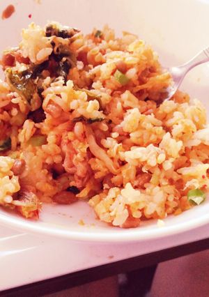 簡単納豆キムチチャーハン♩-レシピのメイン写真