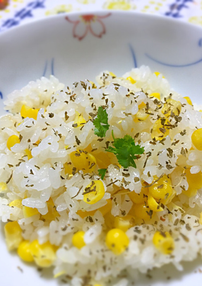 おかずいらず！とうもろこしご飯-レシピのメイン写真