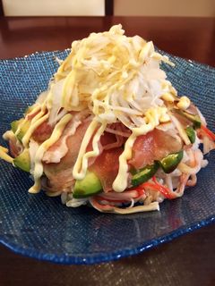 生ハムとカニかまのアボカ丼♡-レシピのメイン写真