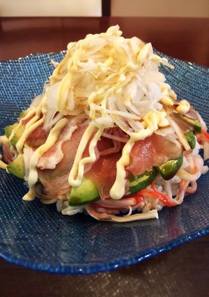 生ハムとカニかまのアボカ丼♡-レシピのメイン写真
