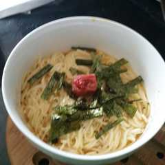 一人暮らしの簡単そうめん-レシピのメイン写真