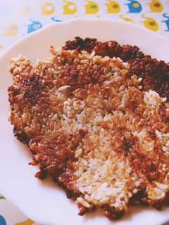 ごはんで焼きお煎餅-レシピのメイン写真