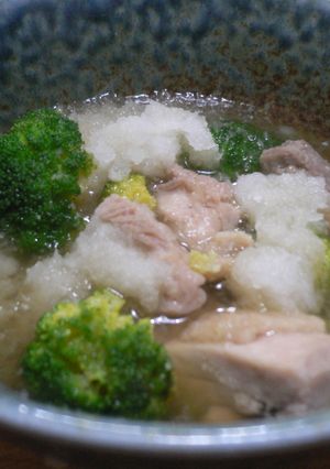お疲れのあなたに…鶏のみぞれ煮-レシピのメイン写真