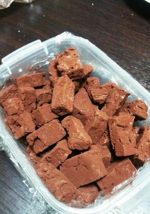 ザクッなのにとろける！ブロック生チョコ♡-レシピのメイン写真