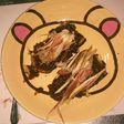 甘肉みそのズッキーニボート