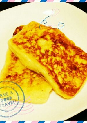 素麺×フレンチトースト-レシピのメイン写真