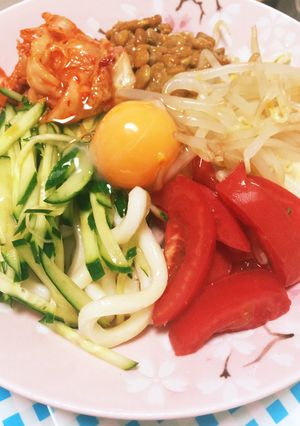 節約&簡単すぎ♡麺つゆぶっかけ冷うどん-レシピのメイン写真