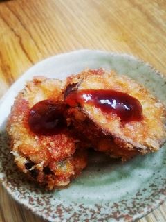 なすのはさみ揚げ-レシピのメイン写真
