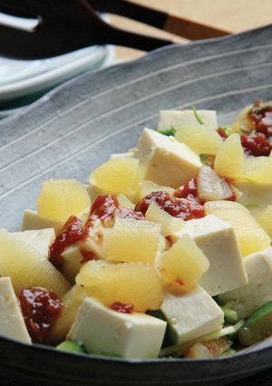 数の子と豆腐の梅サラダ-レシピのメイン写真