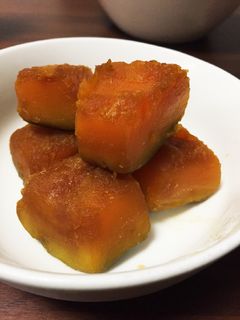 味が染みてる*かぼちゃの煮物-レシピのメイン写真