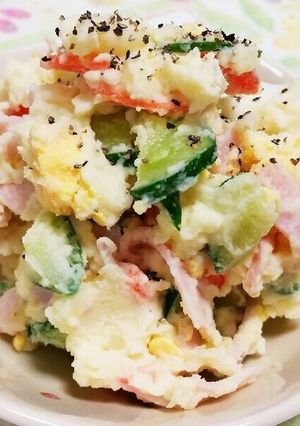 大人気 !! なめらかな♡ポテトサラダ♪-レシピのメイン写真