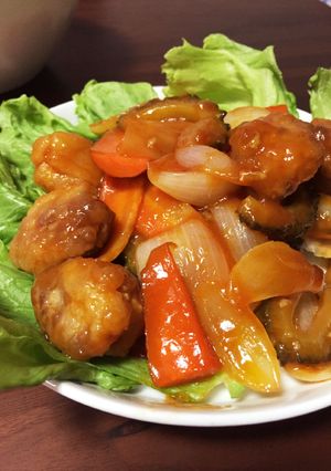 豚こま肉で＊揚げない！絶品酢豚-レシピのメイン写真