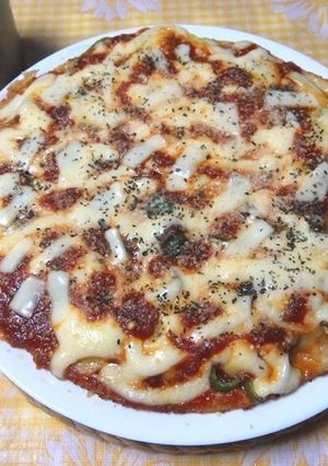 フライパンで簡単★ポテトチーズピザ-レシピのメイン写真