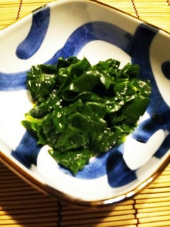 おかわかめ★お浸し・ポン酢で♪-レシピのメイン写真